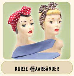 Haarband mit Draht im Rockabilly Stil