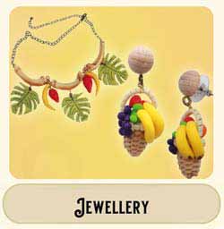 Vintage style earrings and necklaces