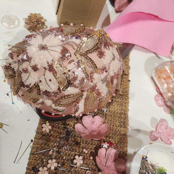 Half hat Audrey Monroe