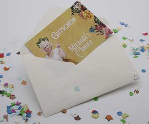 verschenke einen Gutschein