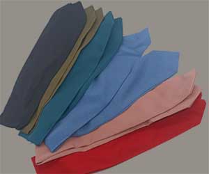 Haarband einfarbig uni