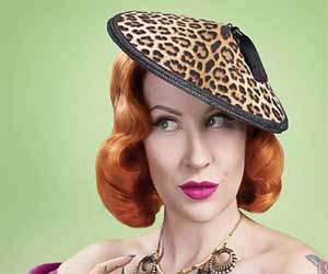 Kegelhut leoparden muster