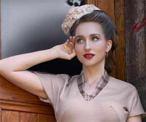 Kleiner Wollhut, Pillbox Hut & Hüte aus Samt