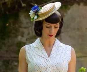 Kleine Strohhüte & Kegelhüte im vintage Stil