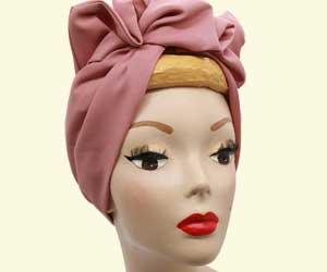 Turban rosa