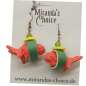 Preview: Ohrringe mit Gold fisch und Zwiebelring
