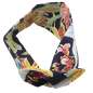 Preview: Haarband Bandana blaue Blumen