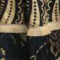 Preview: vintage style gold schwarzer Tellerrrock