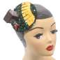Preview: fascinator wizzard oz dark green red shoes
