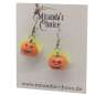 Preview: Carved pumpkin earrings