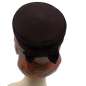 Preview: pillbox brown backside hat