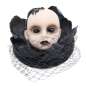 Preview: fascinator halloween schwarz puppe spinne rockabilly