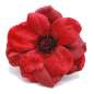 Preview: red hair flower velvet