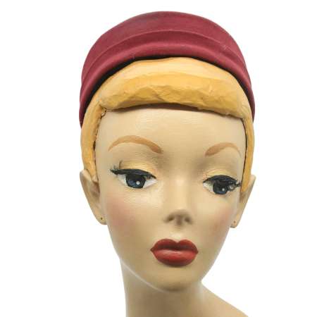 pillbox rot kleiner hut vintage