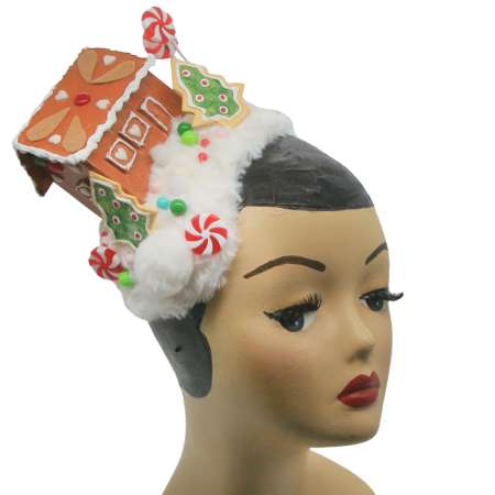 Plätzchen Süßigkeiten Weihnachten Vintage Fascinator