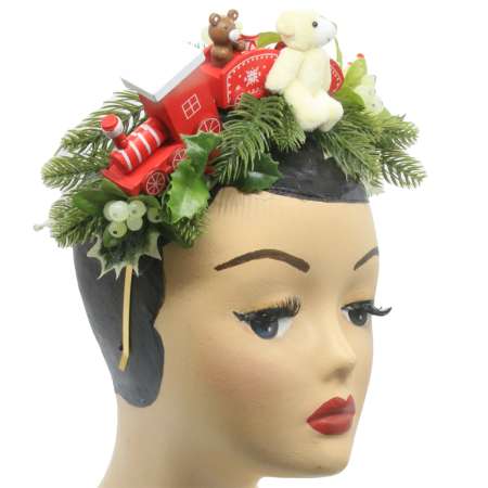 Weihnachtsfascinator