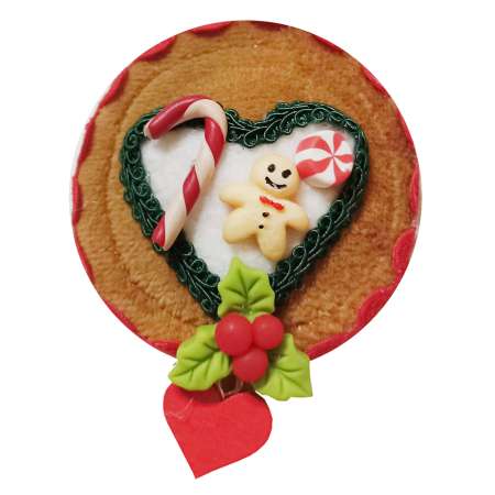 Mini Fascinator Weihnachts Leckerei