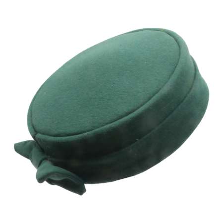 pillbox grün kleiner hut vintage