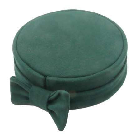 pillbox hinterkopf hut grün