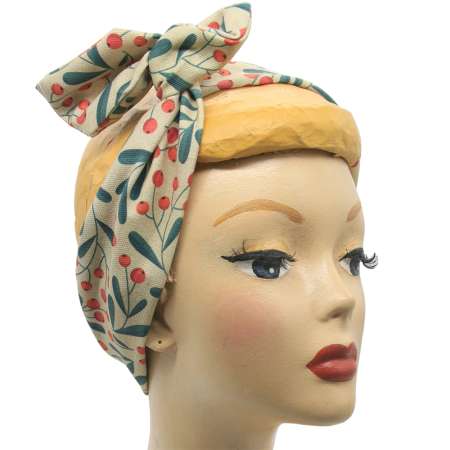 weihnachts haarband mit draht Ilex