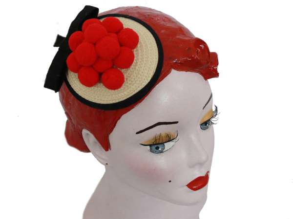 Bollen Hat Black Forest Fascinator