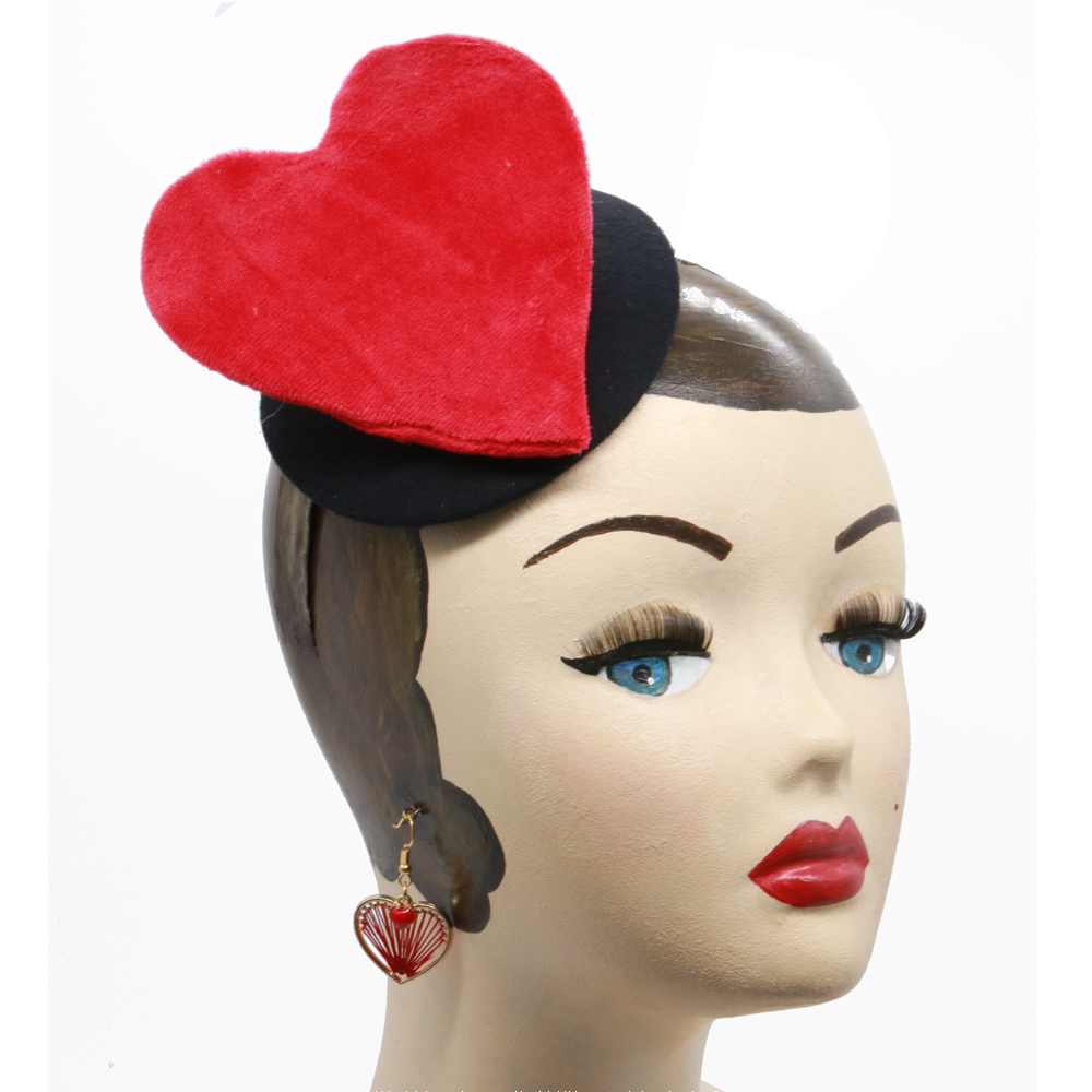 Valentine fascinator Clearance