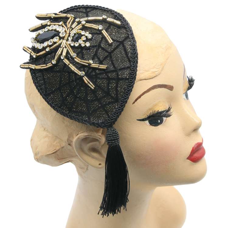 Helloween Fascinatormit Spinnen & Strass