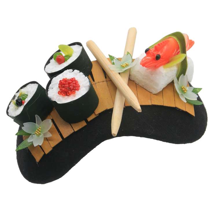 Fascinator/ kleiner Half Hat mit sushi