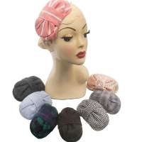 Small Half Hat - Fascinator with bow in many colors