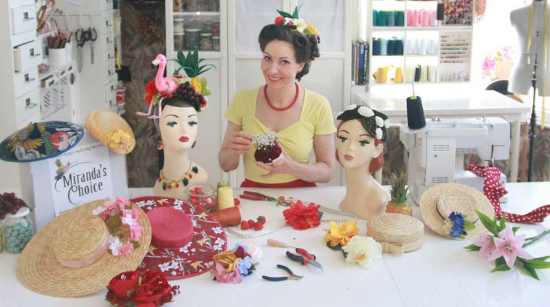 Nadine hinter Miranda's Choice